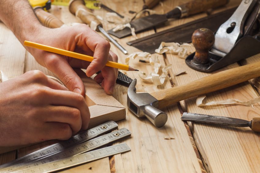 Werken als timmerman